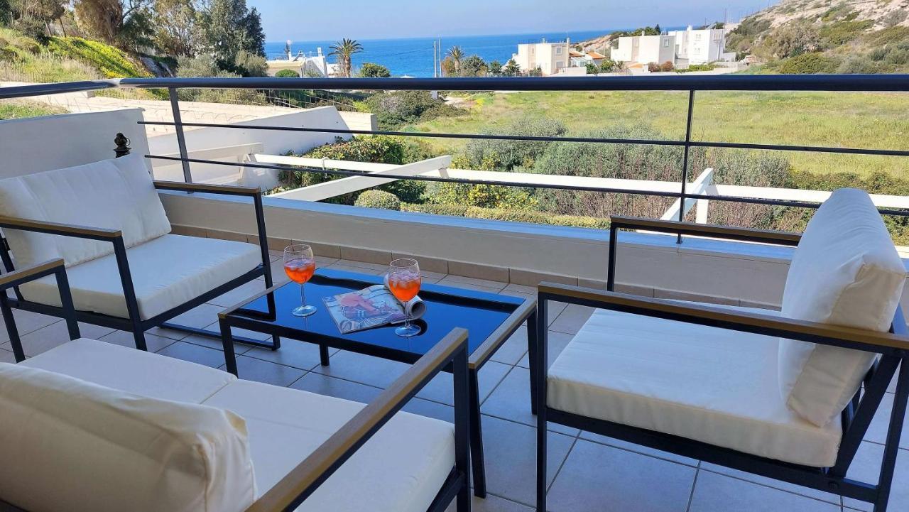 Holiday Villa Sunjoy Close To The Beach Cap Cap Sounion Extérieur photo