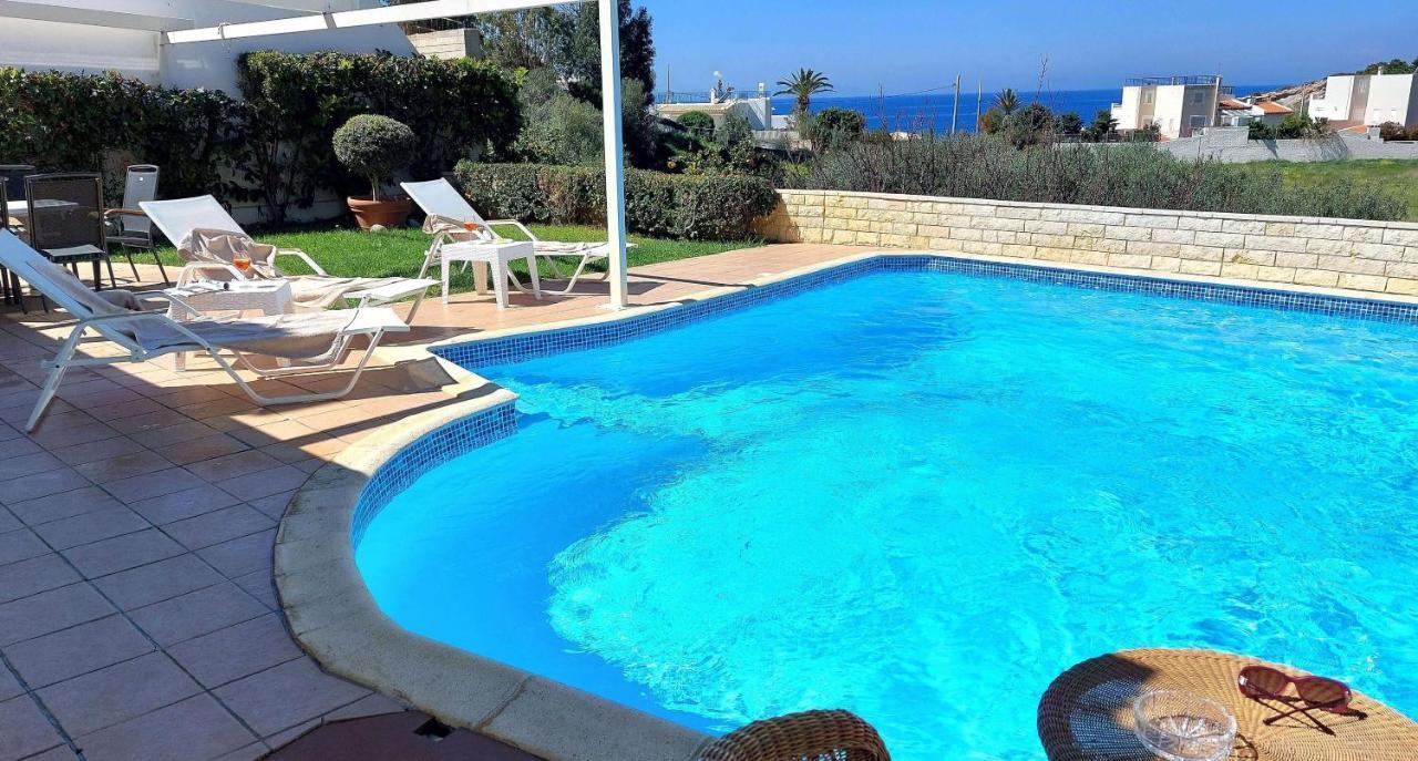 Holiday Villa Sunjoy Close To The Beach Cap Cap Sounion Extérieur photo