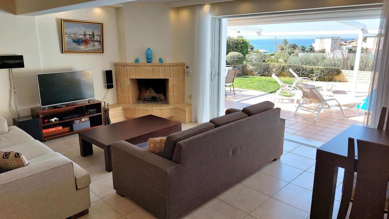 Holiday Villa Sunjoy Close To The Beach Cap Cap Sounion Extérieur photo