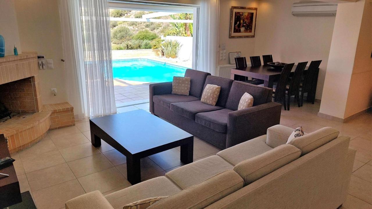 Holiday Villa Sunjoy Close To The Beach Cap Cap Sounion Extérieur photo