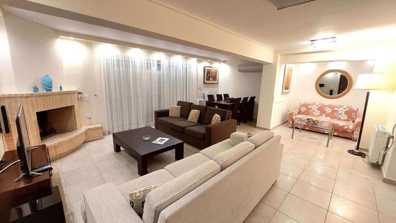Holiday Villa Sunjoy Close To The Beach Cap Cap Sounion Extérieur photo